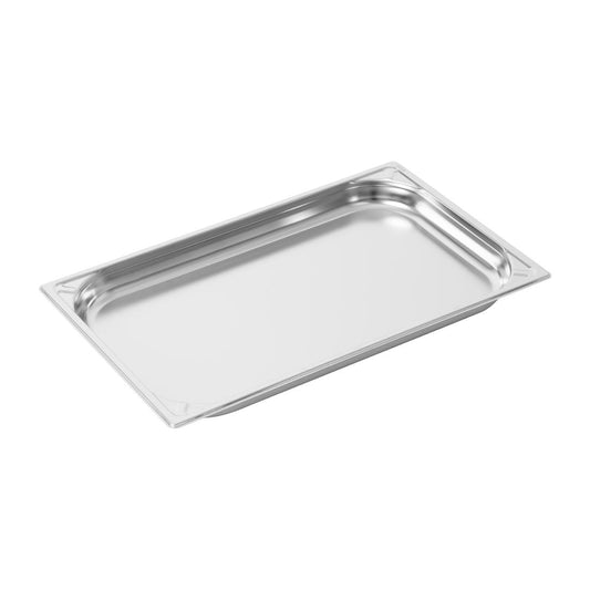 Vogue heavy-duty RVS GN 1/1 bak 40mm