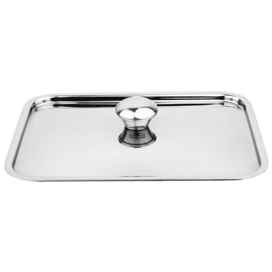 Olympia deksel voor mini RVS braadpan