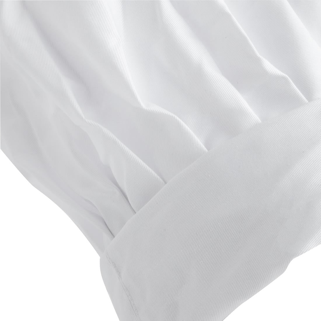 Whites koksmuts wit L
