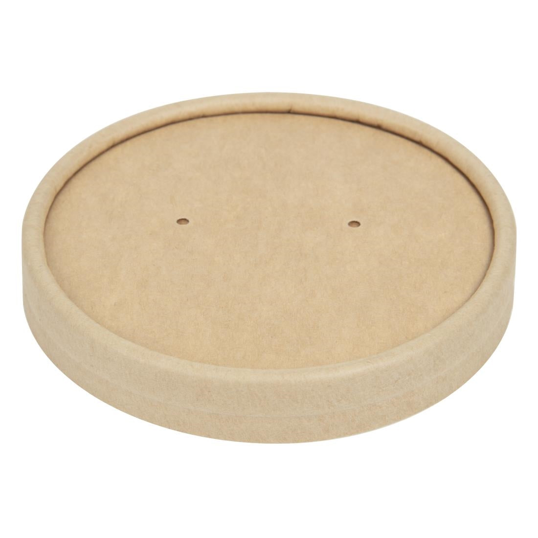 Colpac deksels voor magnetronbestendige kraft soepkommen recyclebaar 225ml en 350ml (500 stuks)