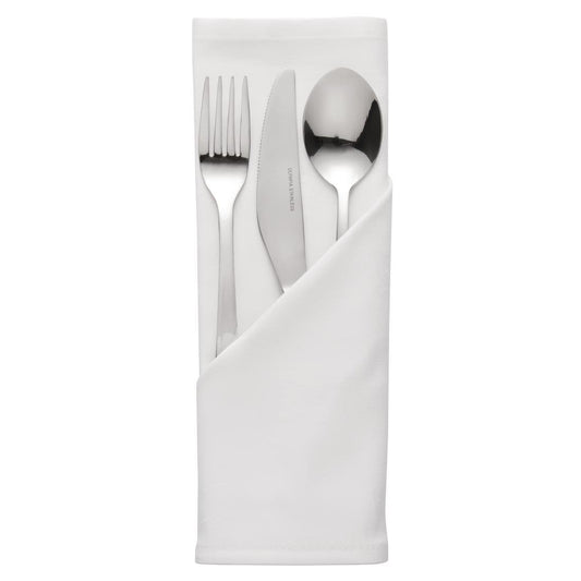 Mitre Essentials Ocassions servet wit 51x51cm (10 stuks)