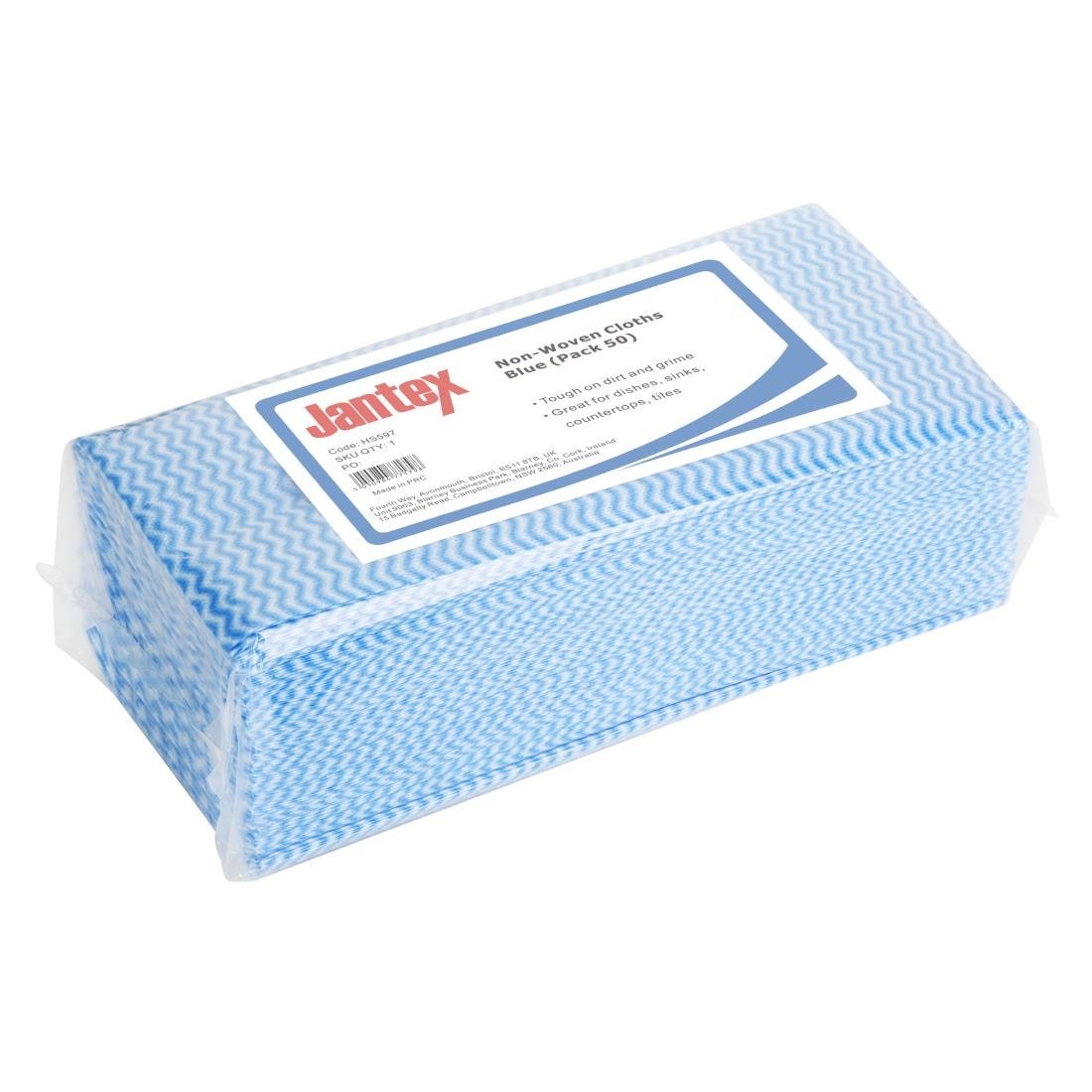 Jantex Niet-geweven Doeken Blauw (50 stuks)