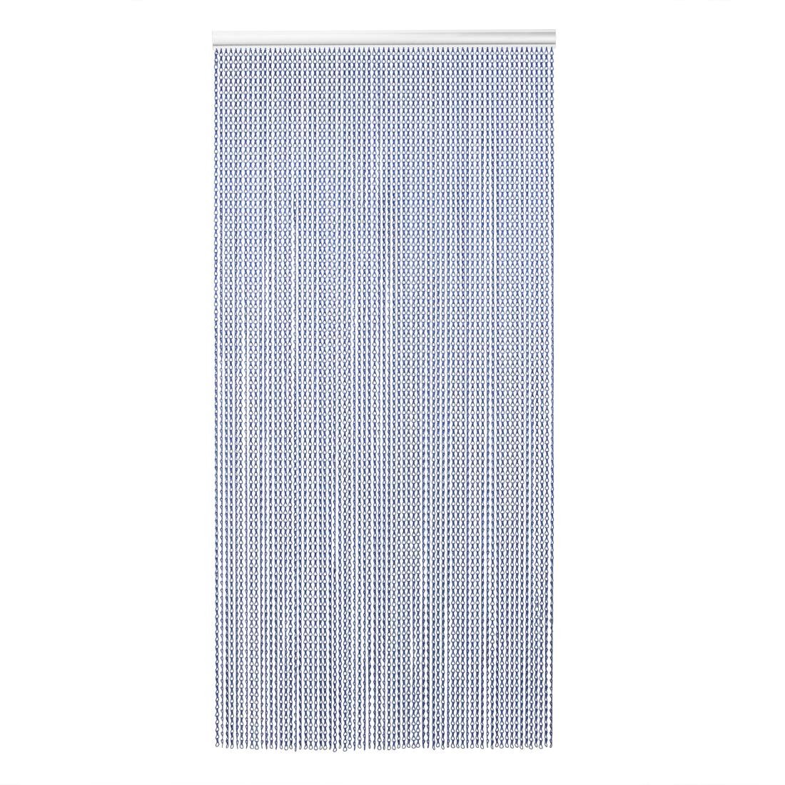 EazyZap Keten Deur Vliegengordijn - Blauw