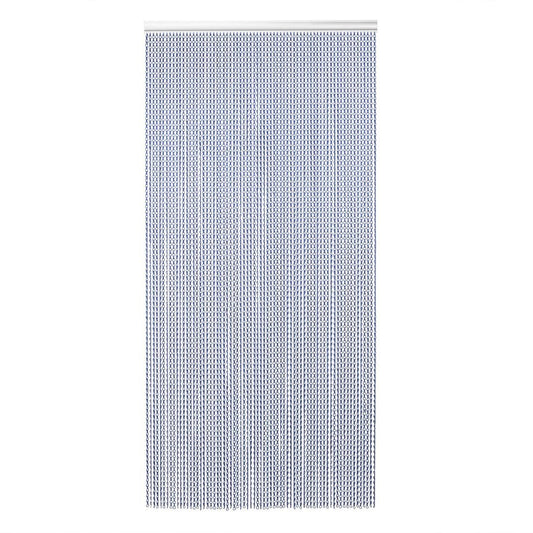 EazyZap Keten Deur Vliegengordijn - Blauw