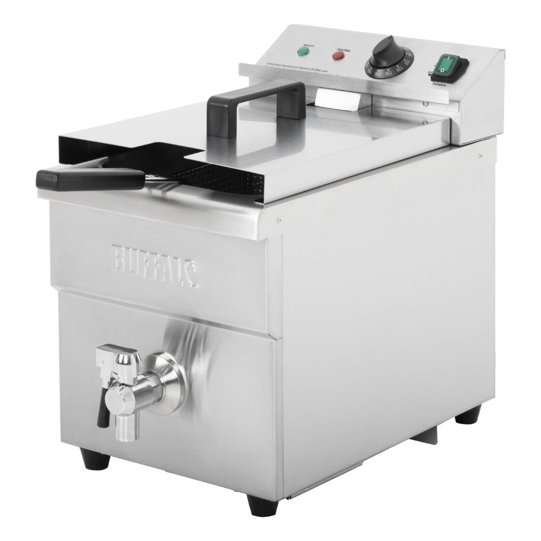 Buffalo enkele inductie frituurpan 7,5L 3000W