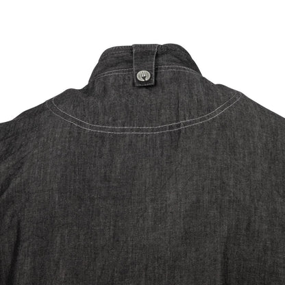 Chef Works Urban Delancey denim koksbuis korte mouw grijs S