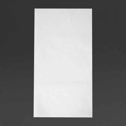 Tork papieren tafelkleed wit 90x90cm (25 stuks)