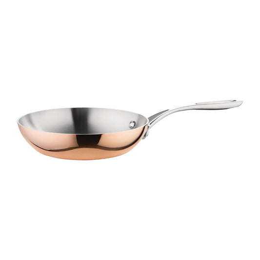 Vogue Triwall koperen inductie koekenpan 20cm