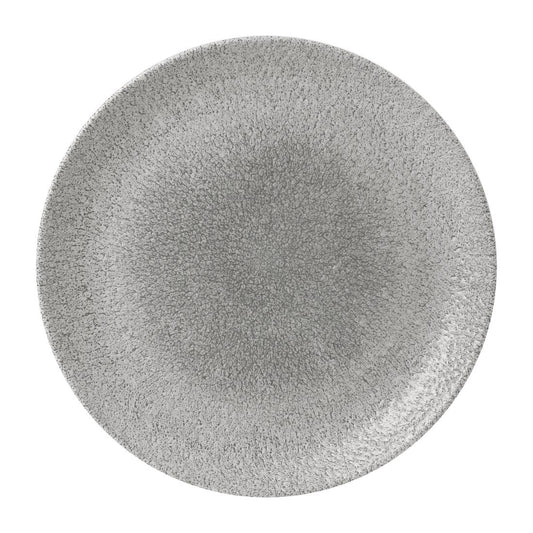 Churchill Raku Jasper Grey Evolve Coupe Bord 28.6cm (pak van 12)