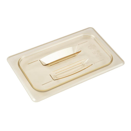 Cambro Polycarbonaat Hittebestendig 1/4 Gastronorm deksel met handvat