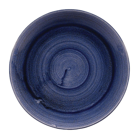 Churchill Stonecast Patina Cobalt Blue Evolve Coupe Bord 26cm (pak van 12)