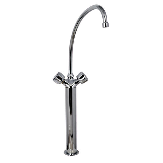 Gastro M heavy duty monobloc mengkraan met draaiknoppen, 20cm kolom en 20cm kraan