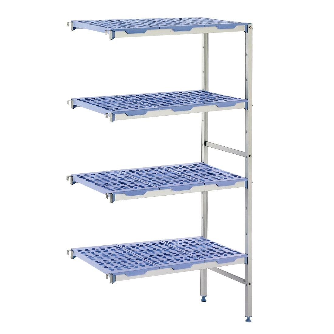 Tournus hoekrek met 4 schappen 50x145cm