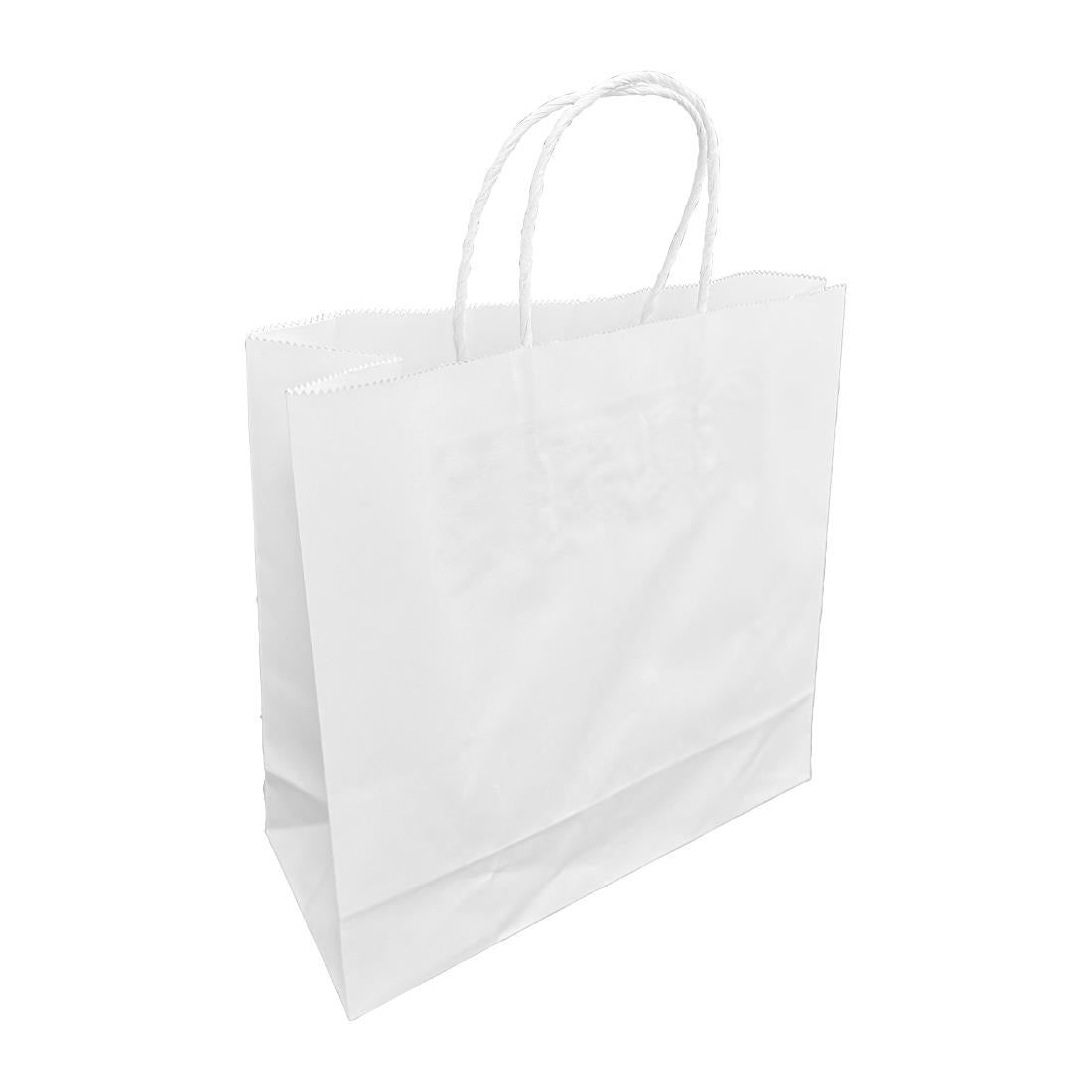 Fiesta Recyclebare Witte Papieren Tassen met Gedraaid Handvat Klein (250 stuks)
