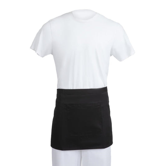 Whites korte sloof zwart