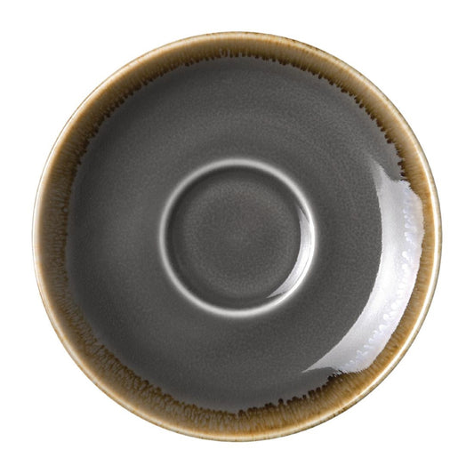 Olympia Kiln espressoschotels grijs 11,5cm (6 stuks)
