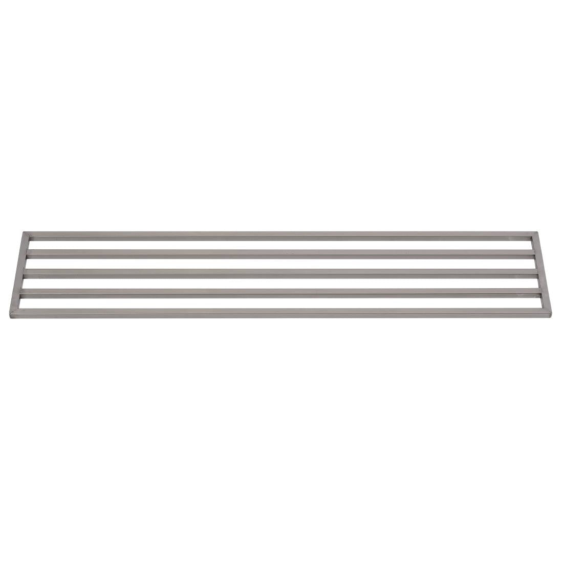 Gastro M RVS wandplank zonder steunen 100x40cm