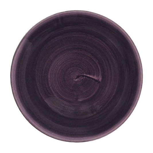 Churchill Stonecast Patina Cobalt Deep Purple Evolve Coupe Bord 22cm (pak van 12)