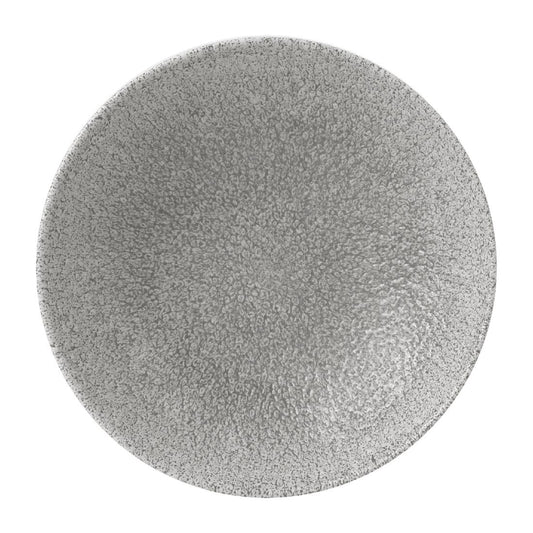 Churchill Raku Jasper Grey Evolve Coupe Bord 16.5cm (pak van 12)