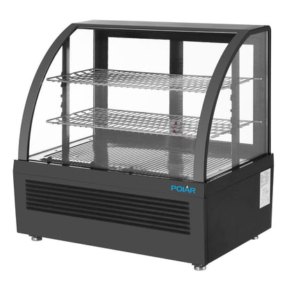Polar C-Serie Tafelmodel Koelkast Zwart 100Ltr