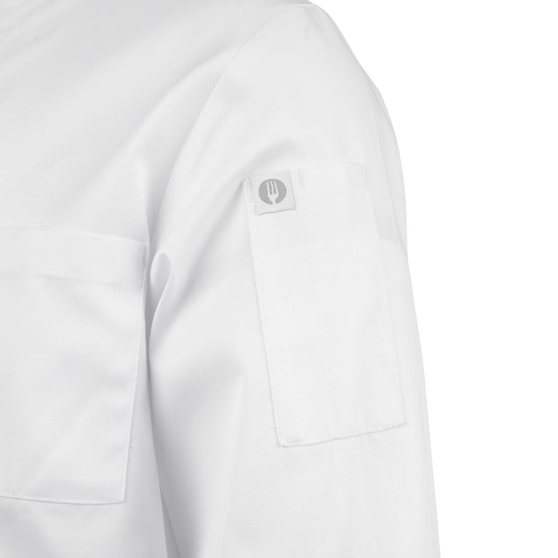 Chef Works Le Mans unisex koksbuis wit L