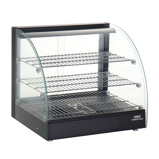 Nisbets Essentials Verwarmde Voedsel Display Merchandiser 82Ltr