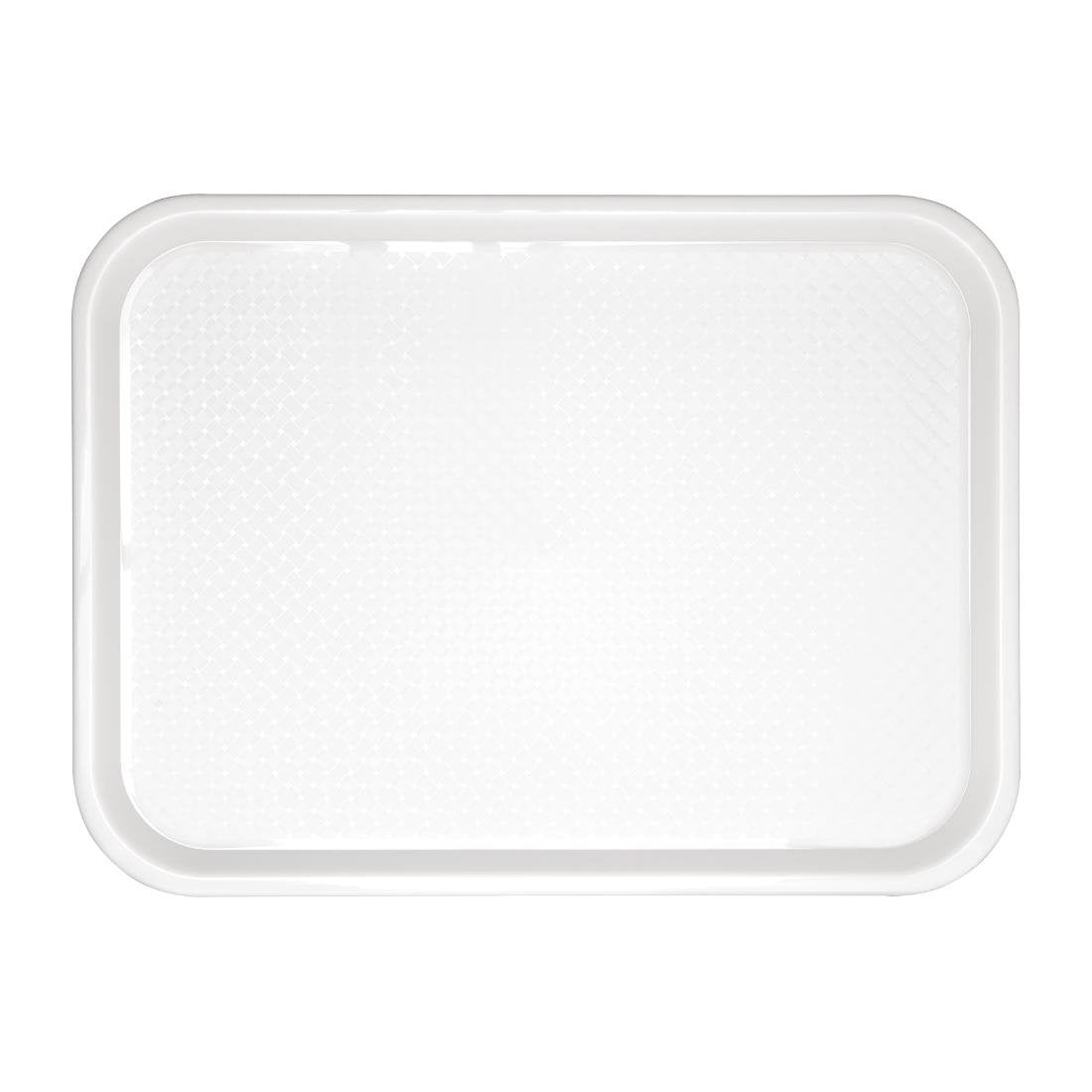 Olympia Kristallon polypropyleen dienblad wit 45 x 35cm