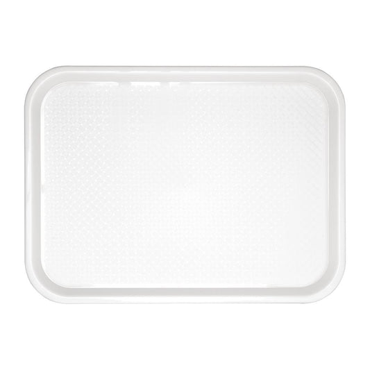 Olympia Kristallon polypropyleen dienblad wit 45 x 35cm