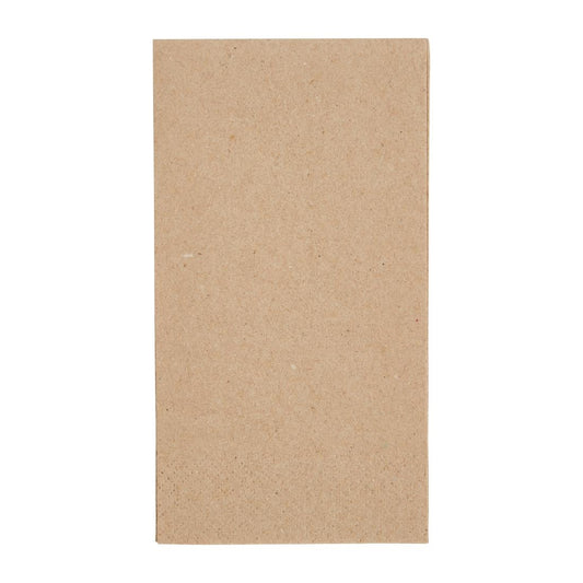 Fiesta Recyclable lunchservetten 1/8 vouw kraft 330mm (2000 stuks)