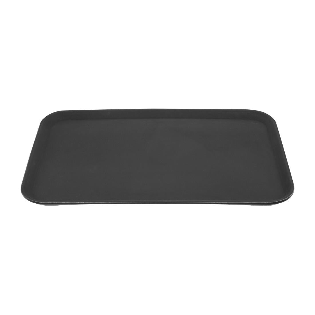 Olympia Kristallon Rechthoekige Dienblad Zwart Antislip Fiberglas 455x655mm