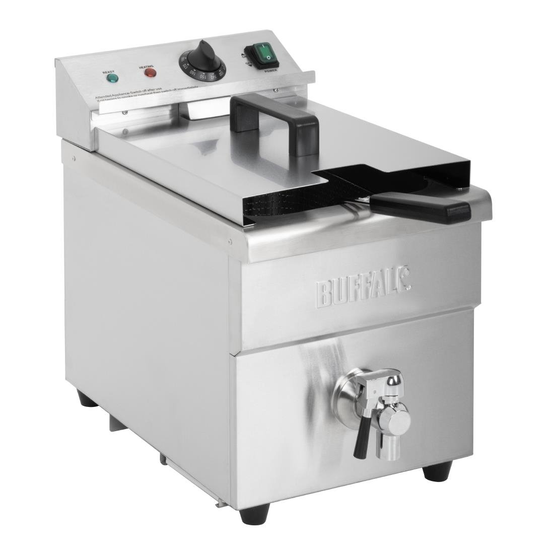 Buffalo enkele inductie frituurpan 7,5L 3000W