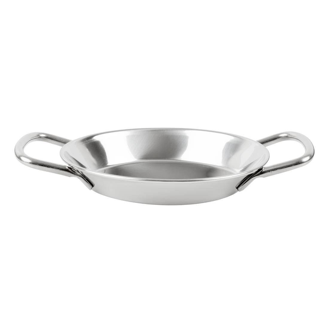 Olympia Tafel Presentatie Mini Paella Pan Roestvrij Staal 150mm
