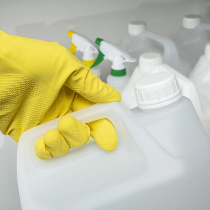 Jantex huishoudhandschoenen geel L