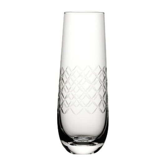 Utopia Raffles Diamond Champagneglazen 300ml (Pak Van 6)