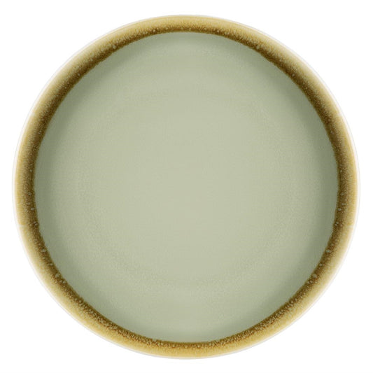 Olympia Kiln ronde coupeborden mosgroen 17,8cm (6 stuks)