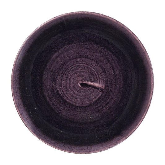 Churchill Stonecast Patina Cobalt Deep Purple Evolve Coupe Bord 16.5cm (pak van 12)