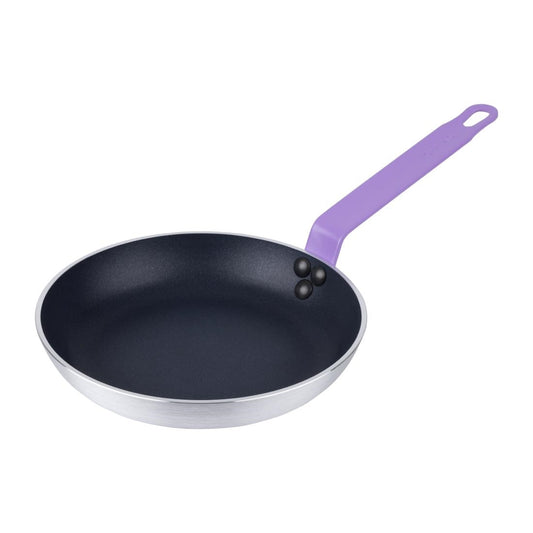 Hygiplas Teflon Platinum Plus anti-aanbak koekenpan 240mm groen paars