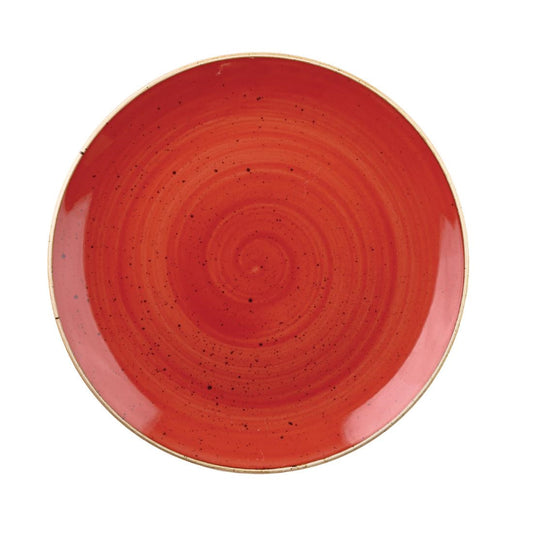 Churchill Stonecast Berry Red Evolve Coupe Kom 24.8cm (pak van 12)
