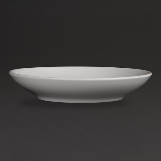 Olympia Whiteware diepe borden 26cm (6 stuks)