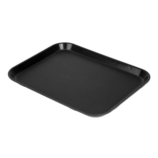 Cambro epictread glasvezel rechthoekig antislip dienblad zwart 350mm