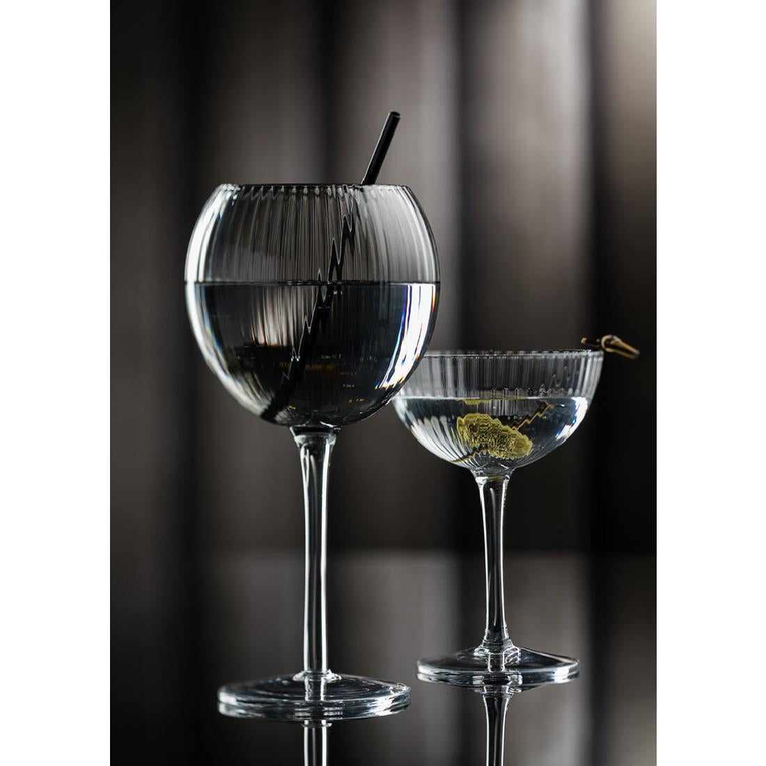 Utopia Hayworth Deep Coupe-Glazen 230ml (Pak Van 6)