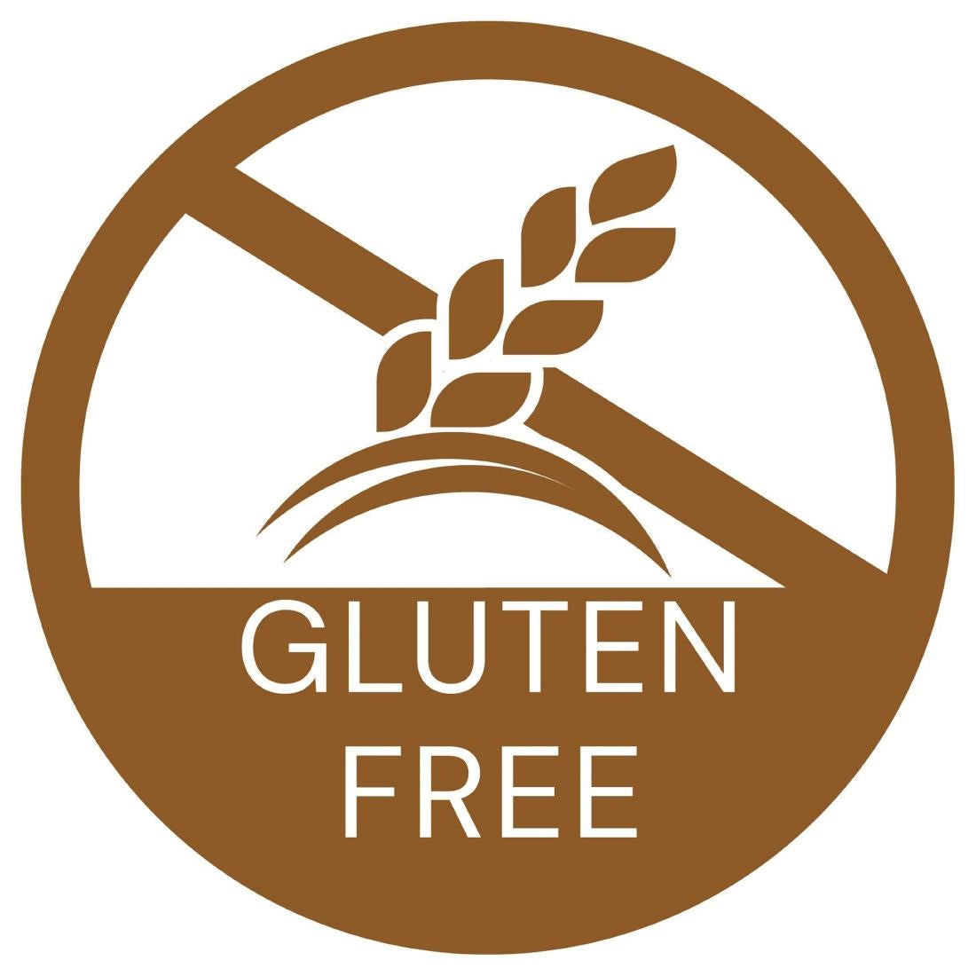 Hygiplas glutenvrij voedseletiketten (1000 stuks)