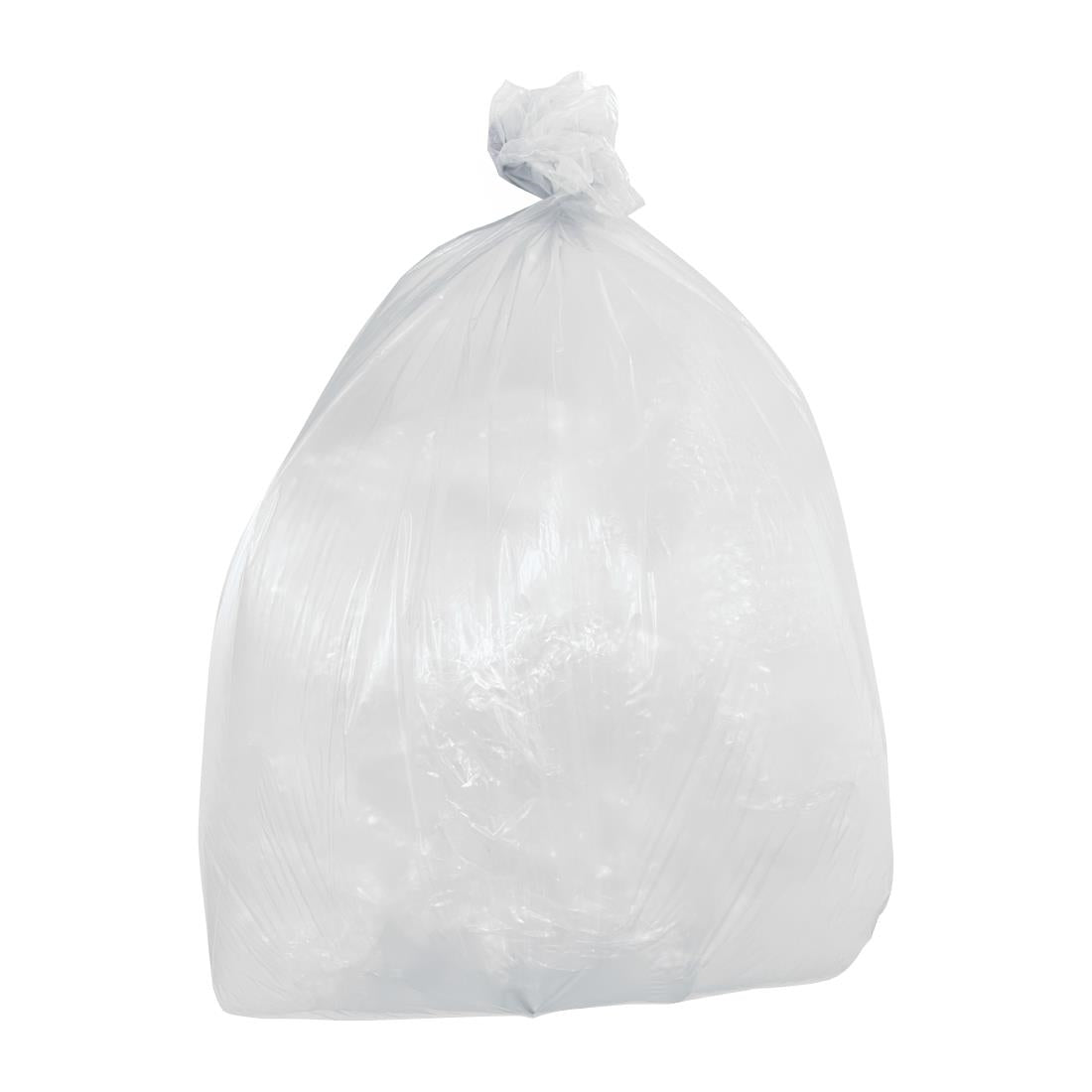 Jantex Lichtgewicht Vuilniszakken Transparant 5kg 80Ltr (200 Pak)