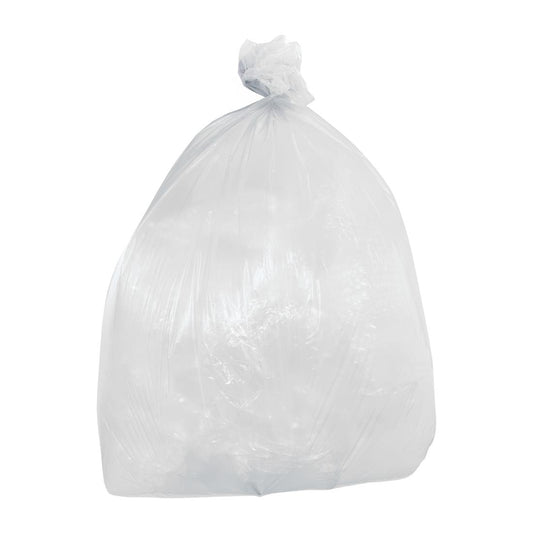 Jantex Lichtgewicht Vuilniszakken Transparant 5kg 80Ltr (200 Pak)