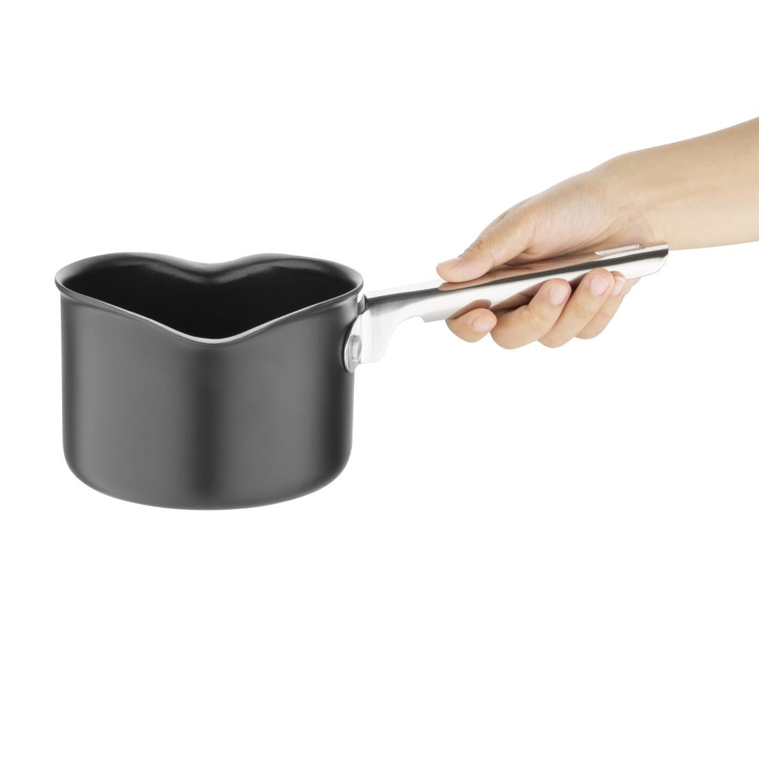 Vogue aluminium anti-aanbak steelpannetje 14cm