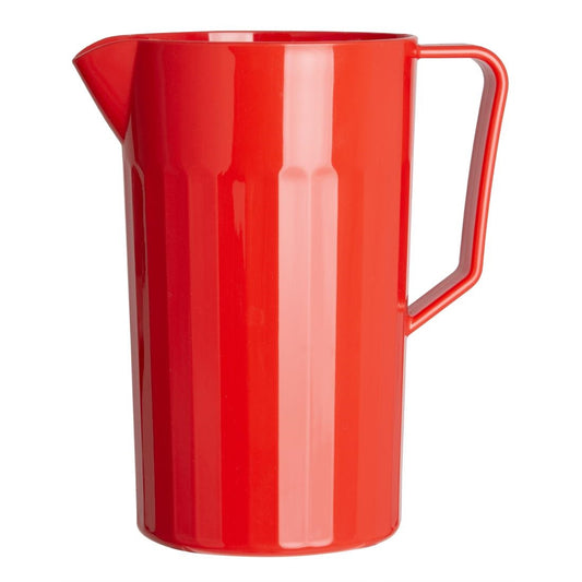 Olympia Kristallon polycarbonaat schenkkan rood