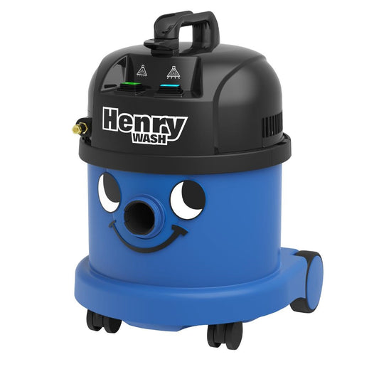 Numatic Sproei-Extractiemachine Stofzuiger Henry Wash Hvw370 Blauw Met Kit As6