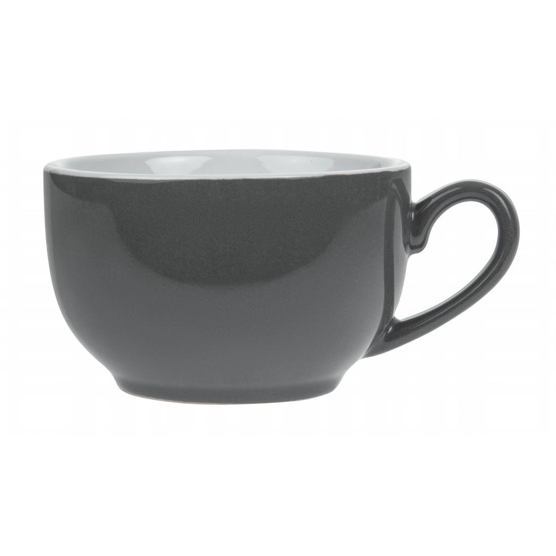 Olympia Café koffiekoppen grijs 23cl (12 stuks)