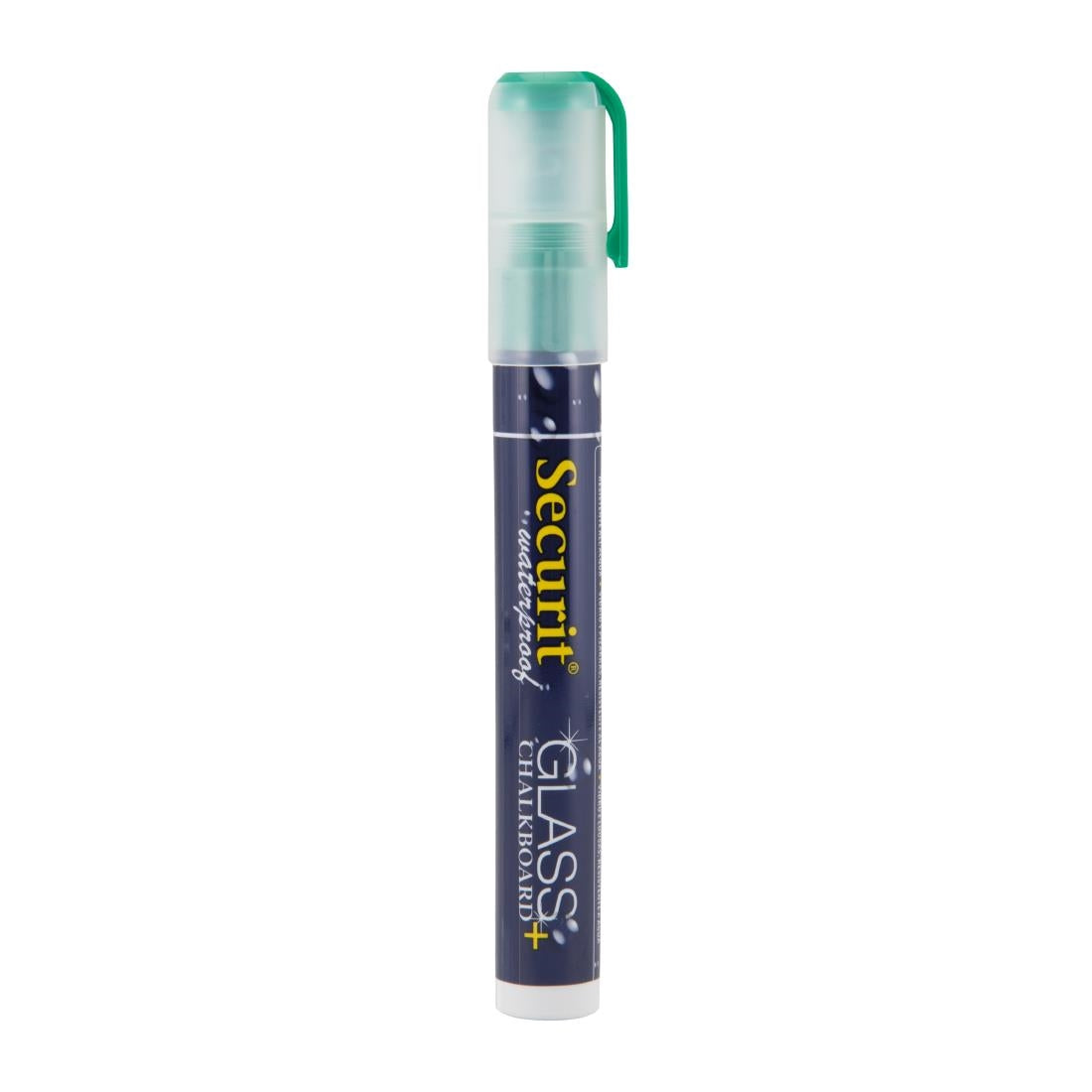 Securit Watervaste krijtstift (Glas + Krijtbord) in goren met 2-6mm penpunt