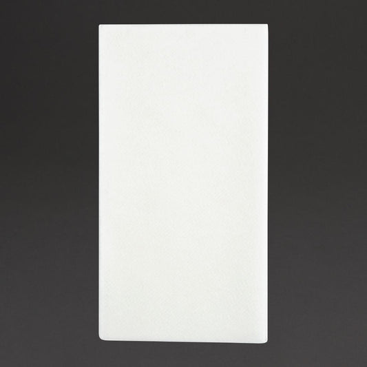 Fiesta Recyclable Premium airlaid dinerservetten wit 40x40cm 1/8 vouw (500 stuks)